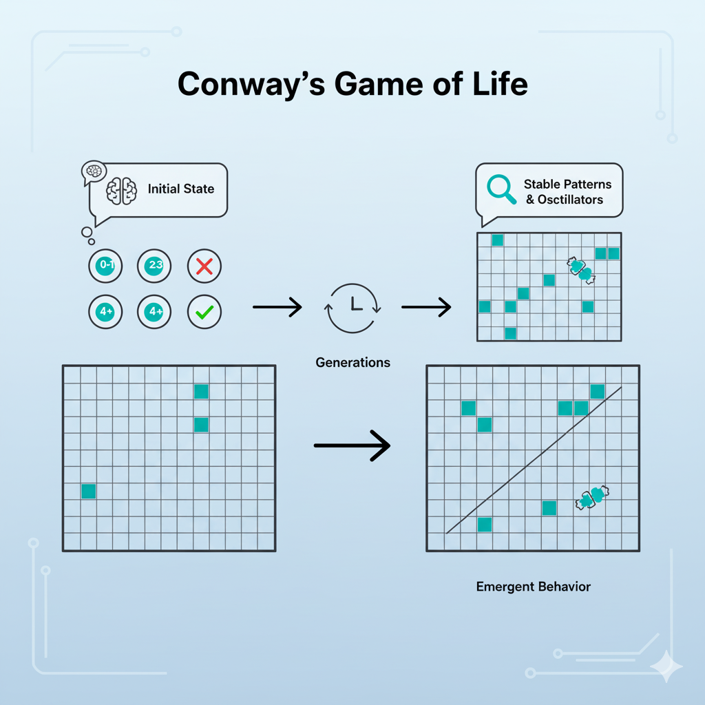 Scenario for Gemini CLI: Conway’s Game of Life.