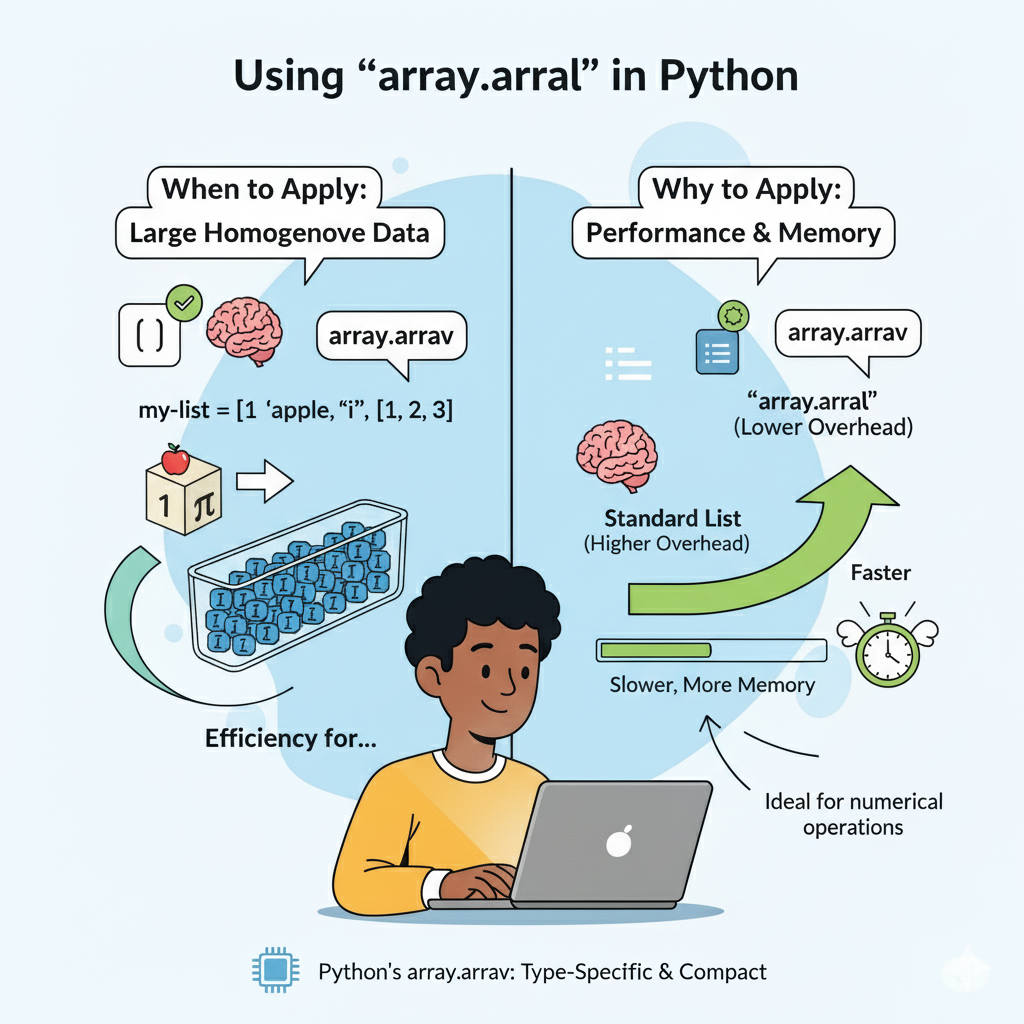 🧑💻 Using array.array in Python: when and why to apply