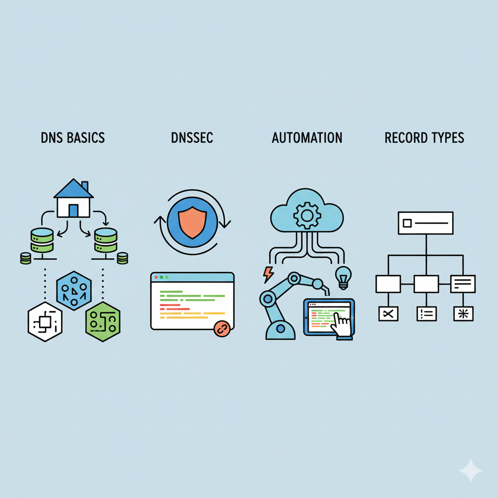 🖧 The Complete, Exhaustive Guide to DNS Records: From Basics to DNSSEC and Automation.